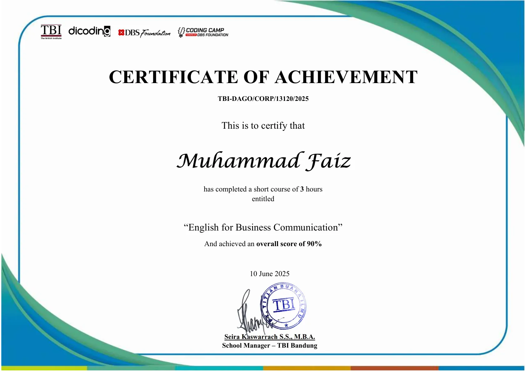 English for Business Communication